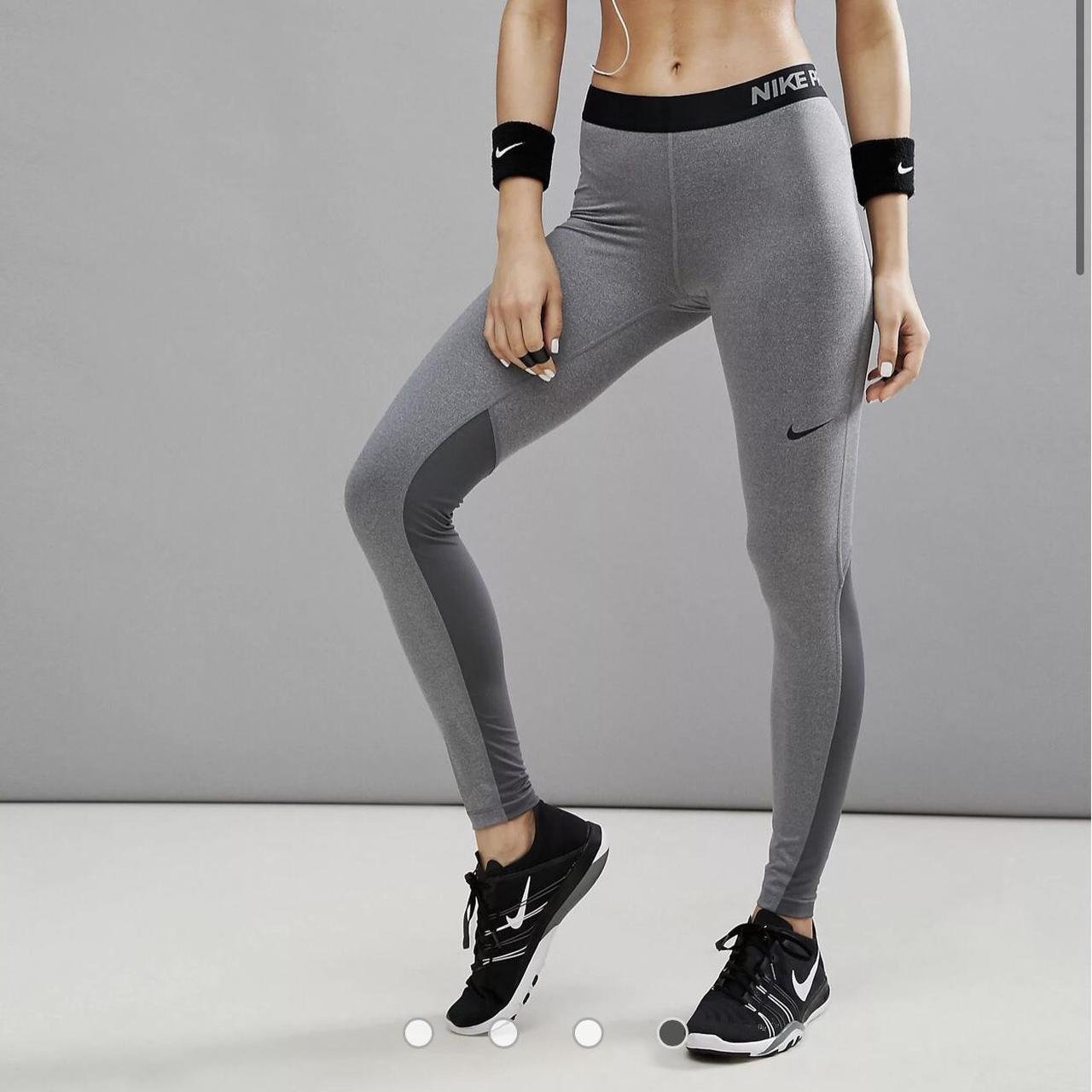 womens grey nike gym leggings