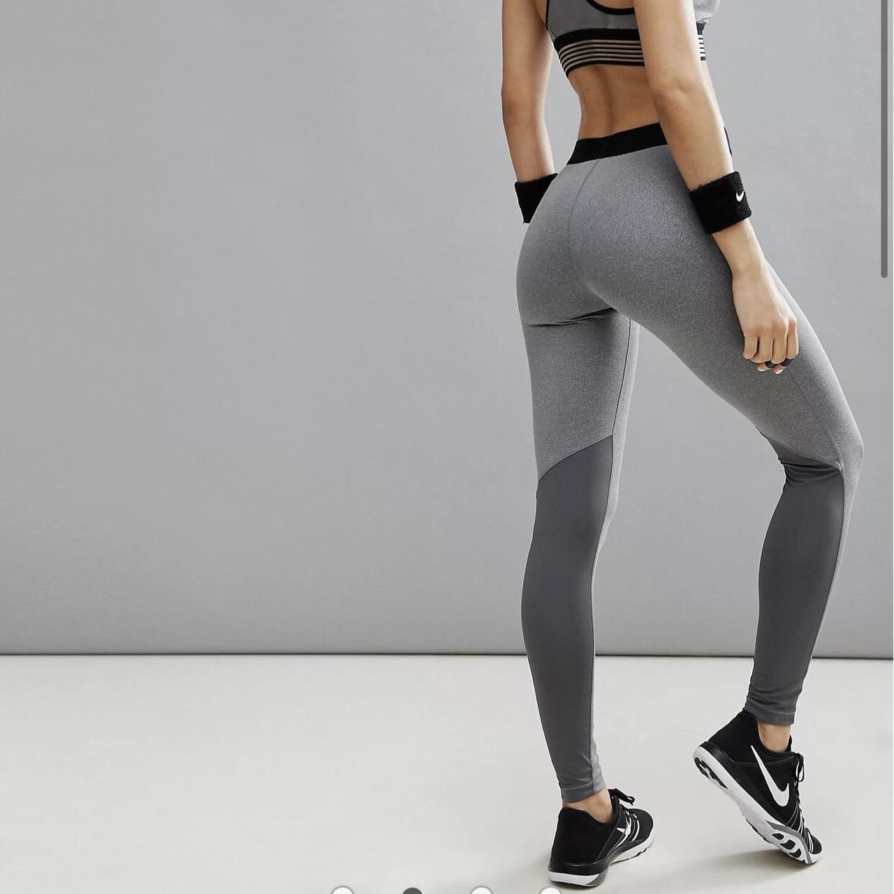 Nike Women's Grey Leggings Depop