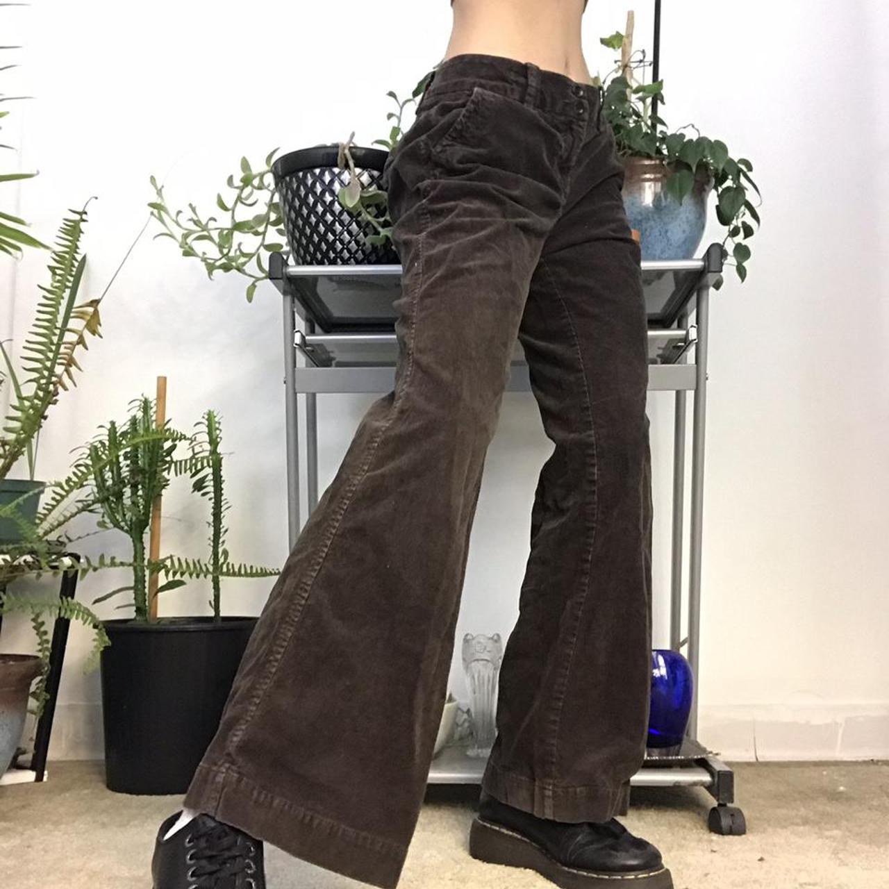 Product Image 1 - Y2k Brown Flare Jeans 

Size