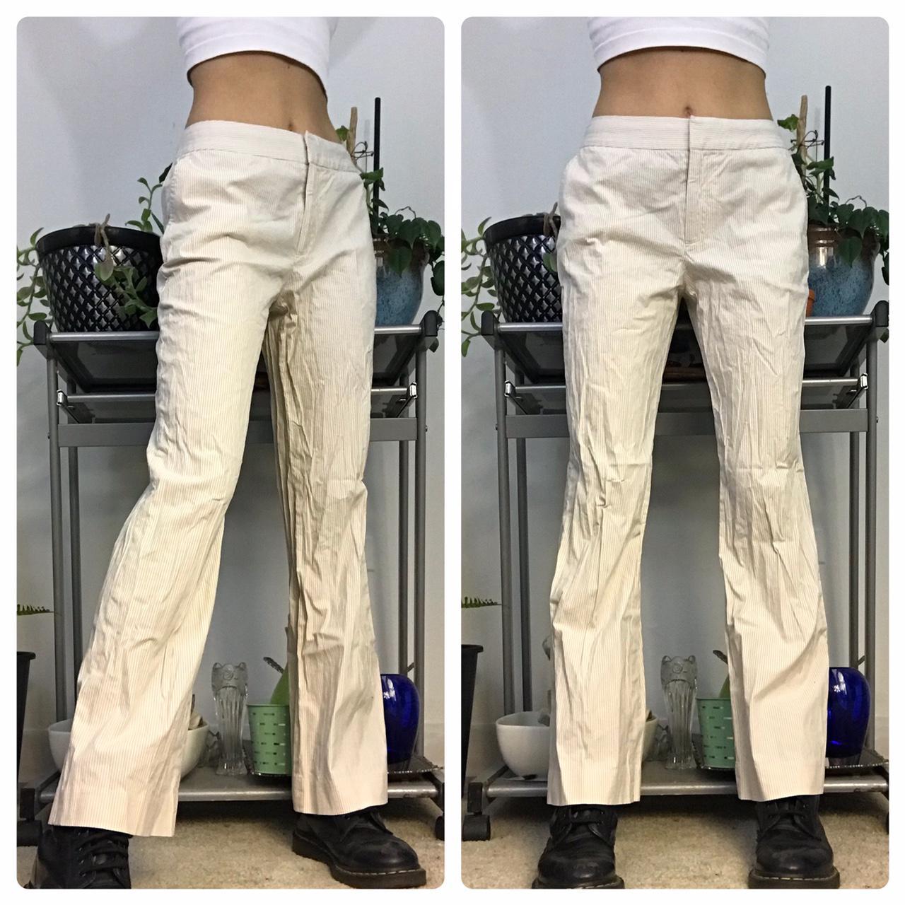 Women's Cream and Tan Jeans (2)