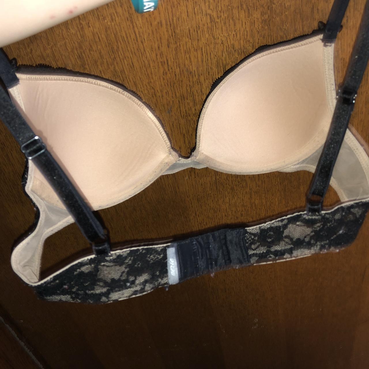 🖤Black and nude lace unlined Aerie by American Eagle - Depop