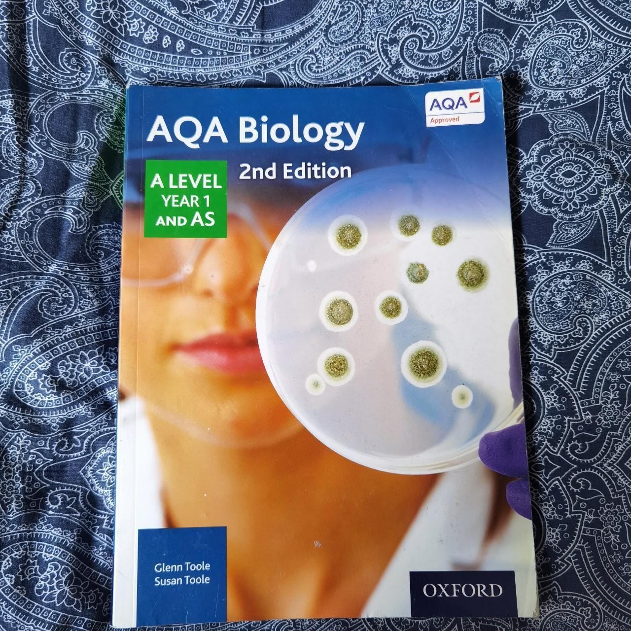 A Level Biology Textbook Year 1 And As Fairly Good... - Depop