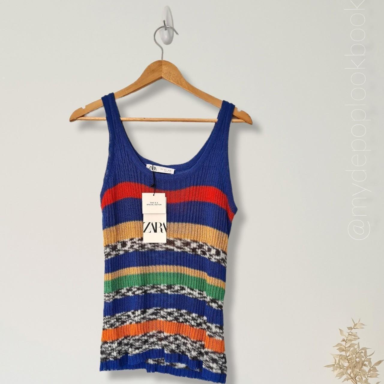 Zara Women's Multi Top | Depop