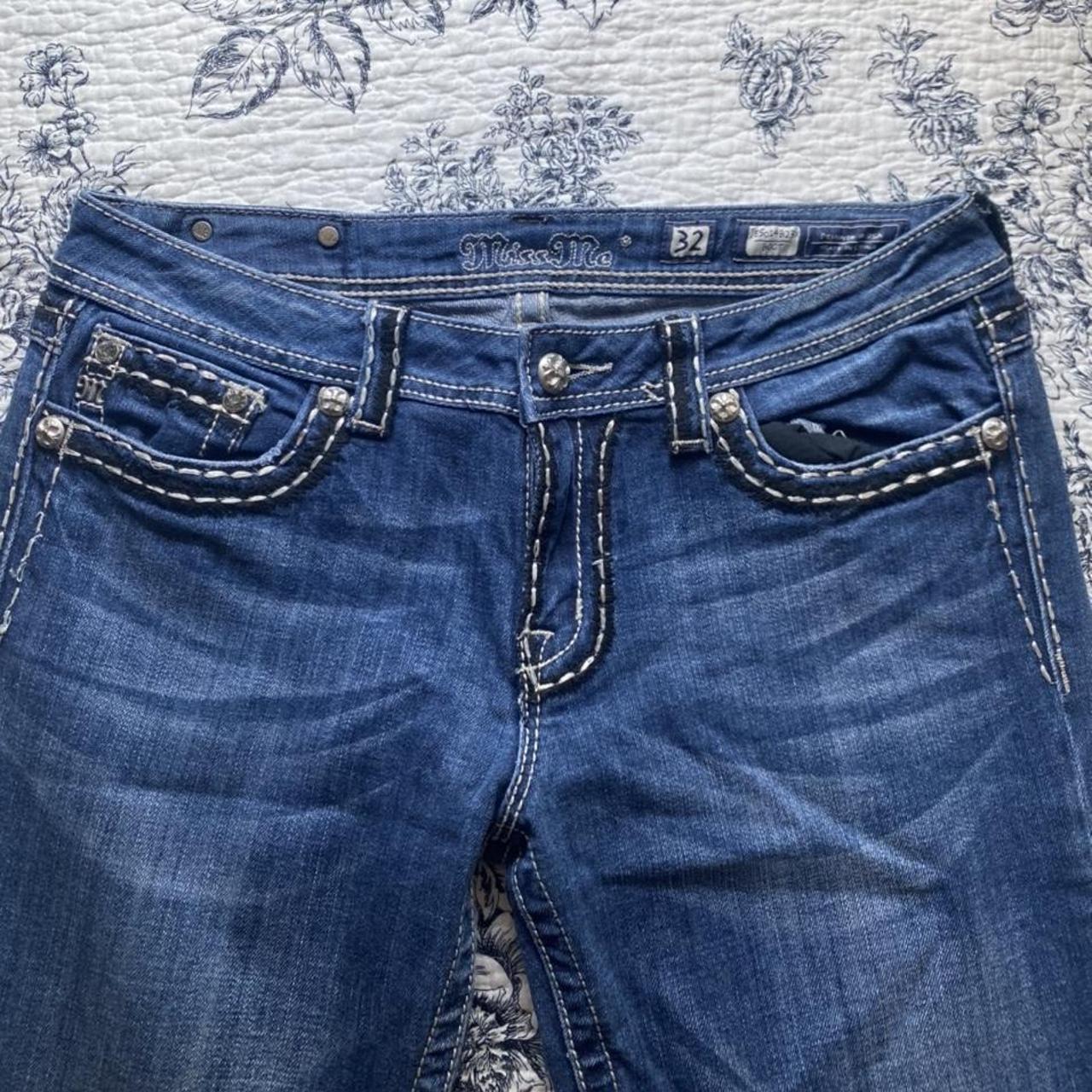 The most amazing vintage Miss Me jeans Missing one... - Depop