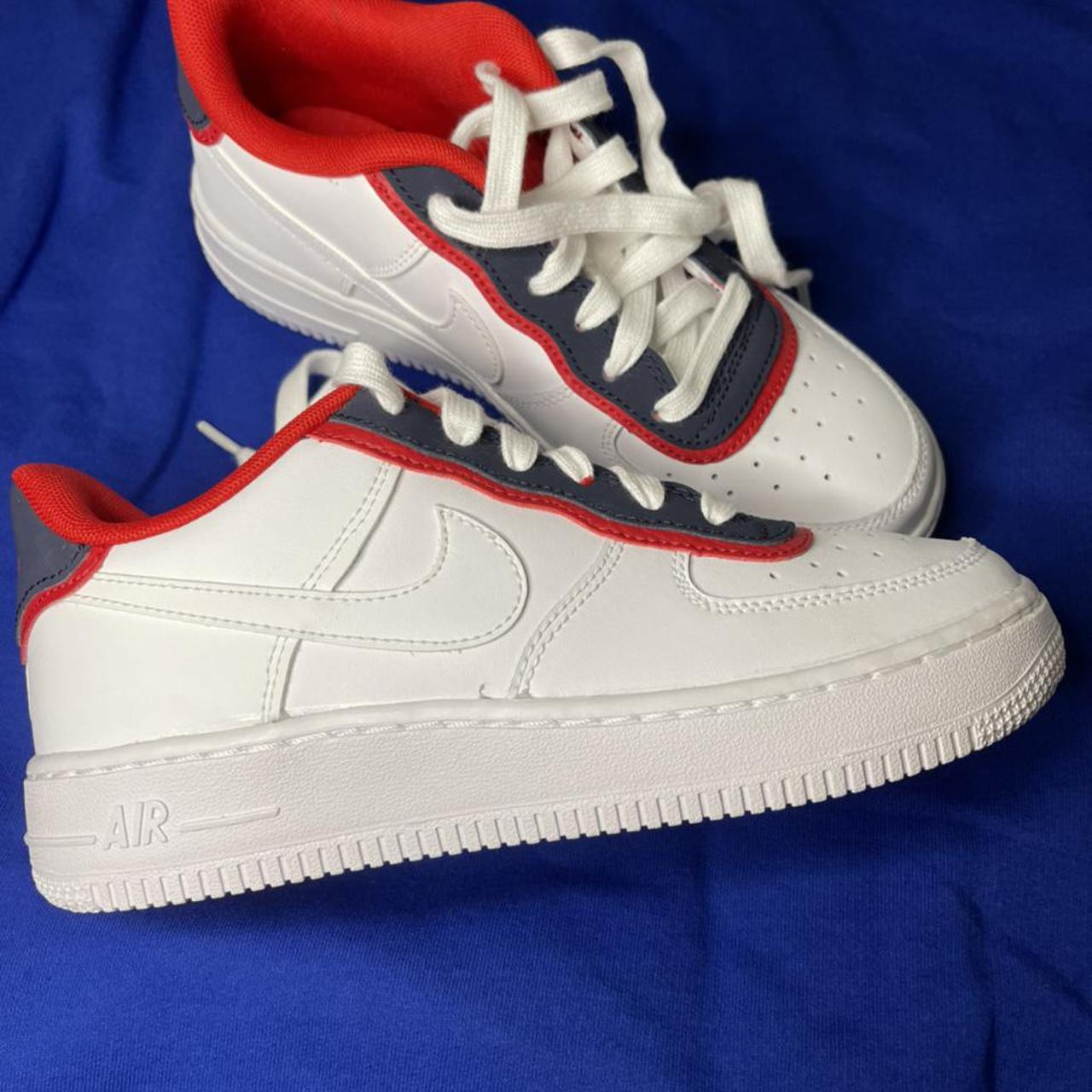 air force 1 double layer obsidian red