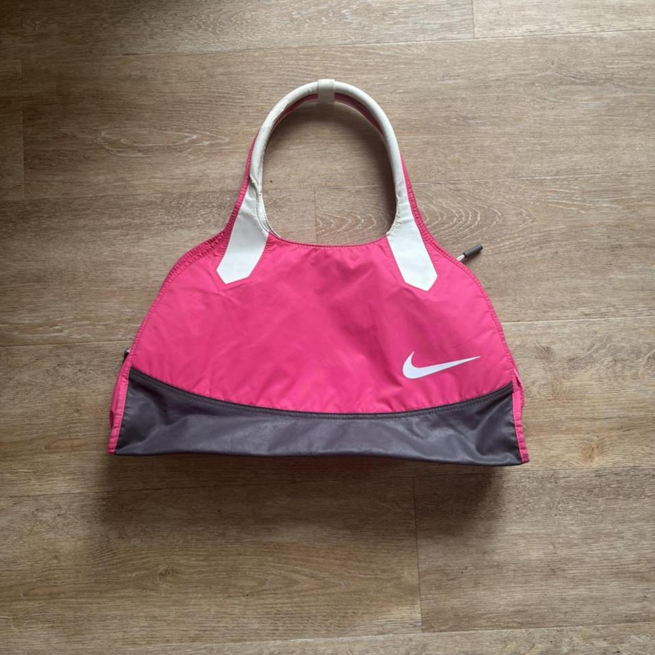 argos pink nike bag