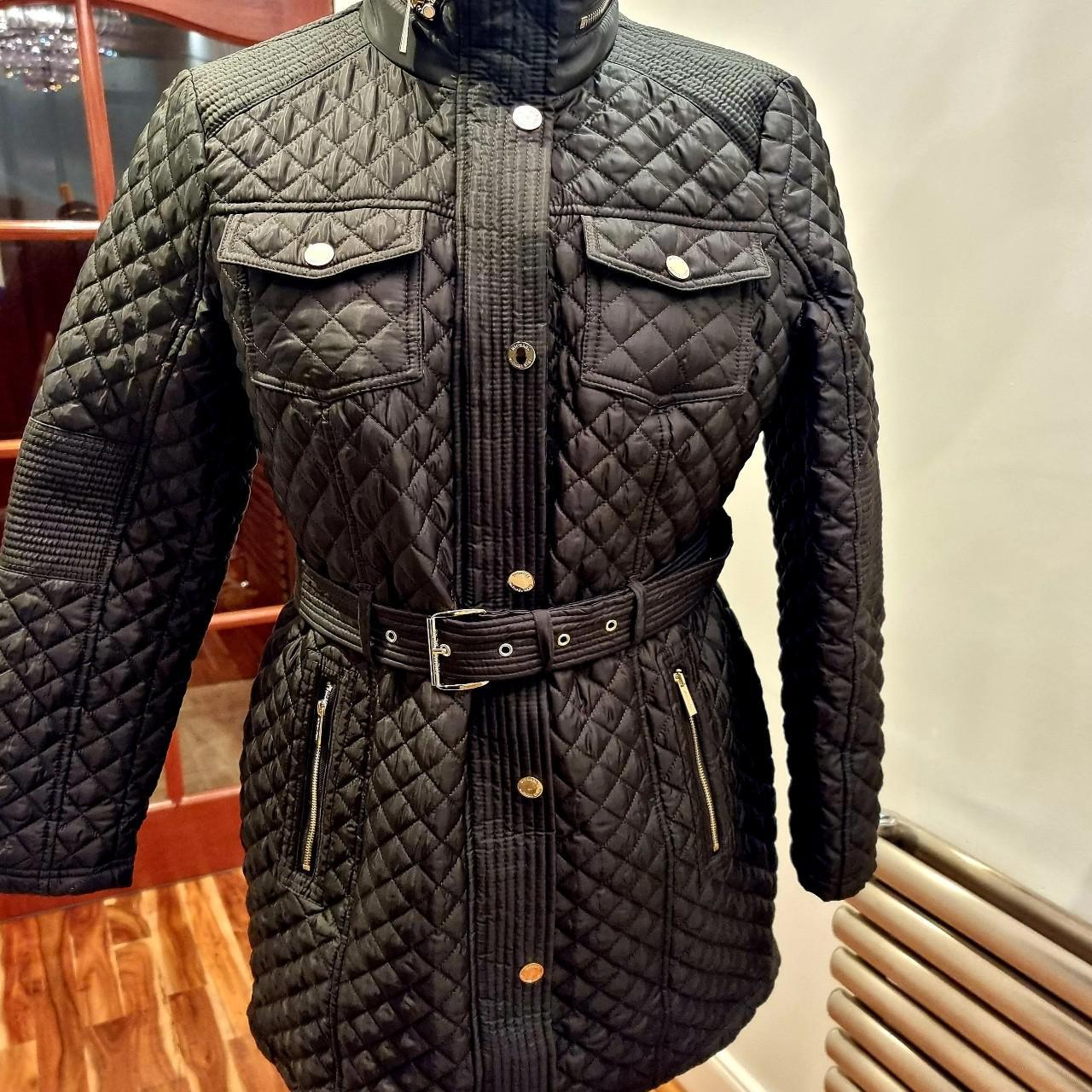 quilted shooting jacket