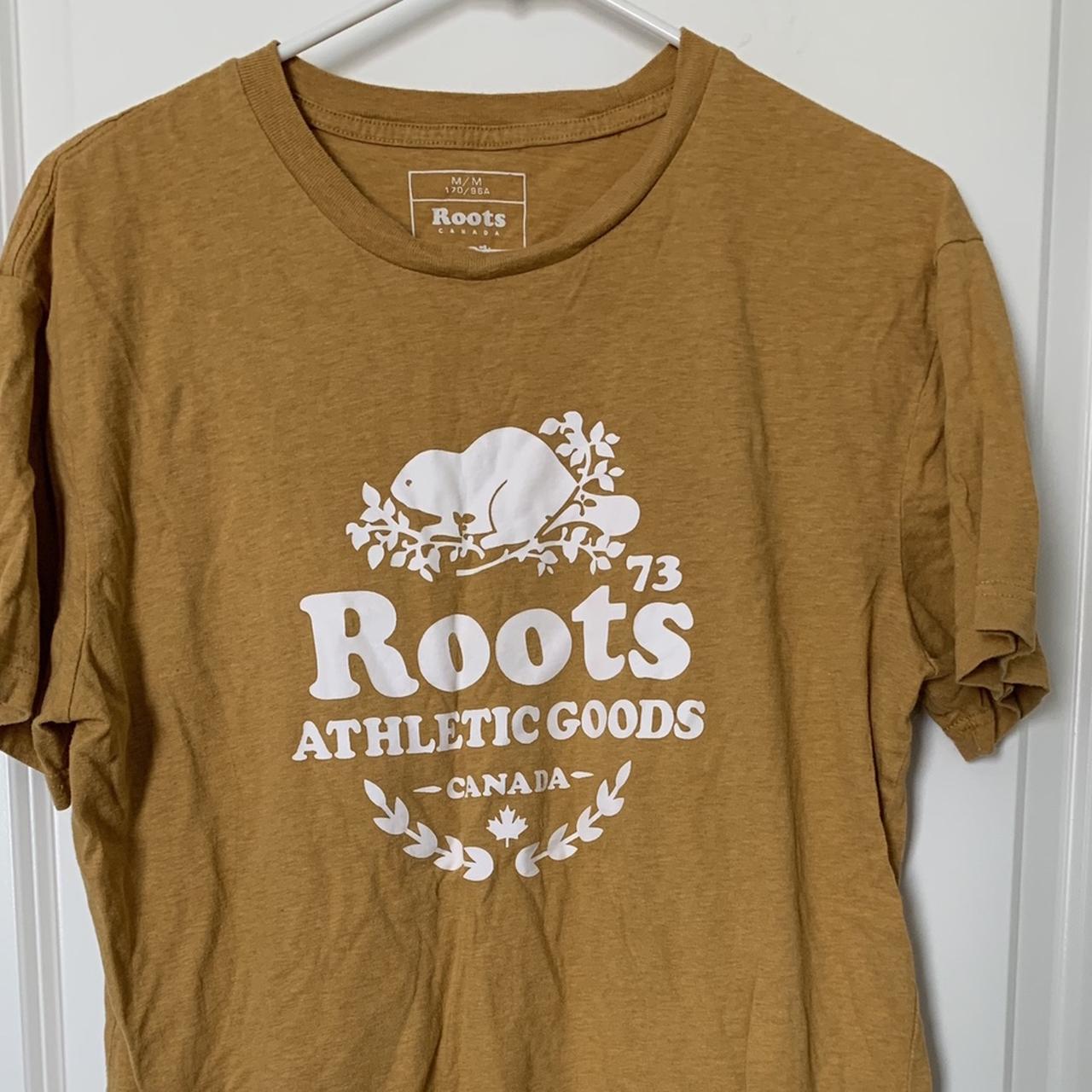 Authentic Roots t shirt Mustard yellow Super comfy - Depop