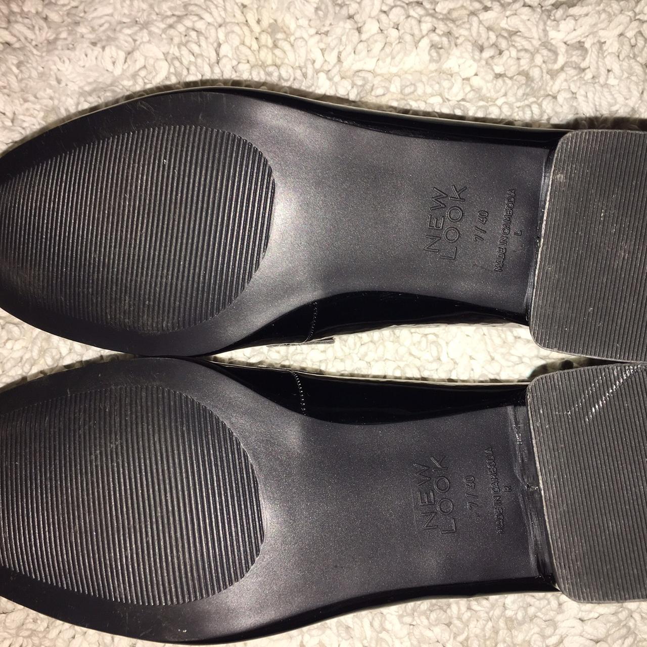 New Look Women's Black Loafers Depop