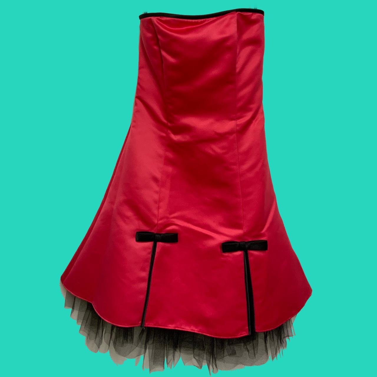 hot-pink-and-black-vintage-jessica-mcclintock-for-depop