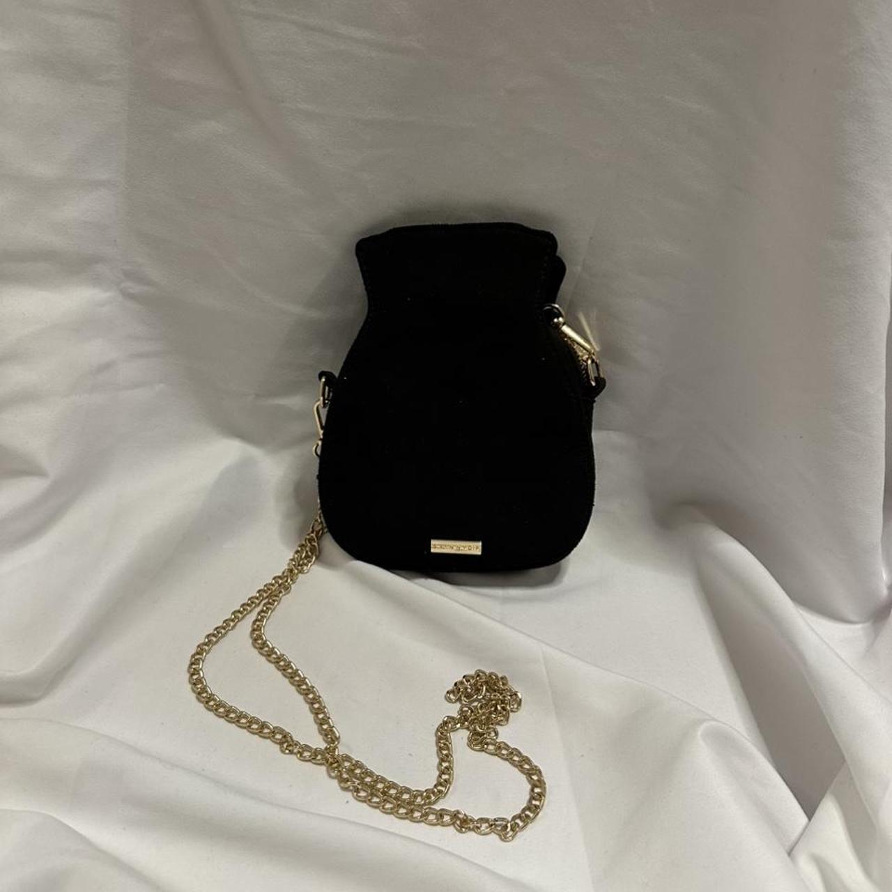 Product Image 2 - Gold and black rhinestone bag.