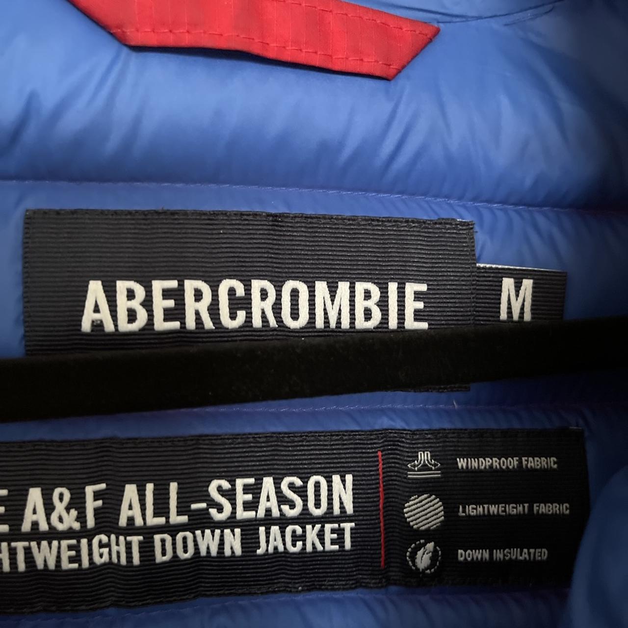 Abercrombie & Fitch Men's Blue Jacket (2)