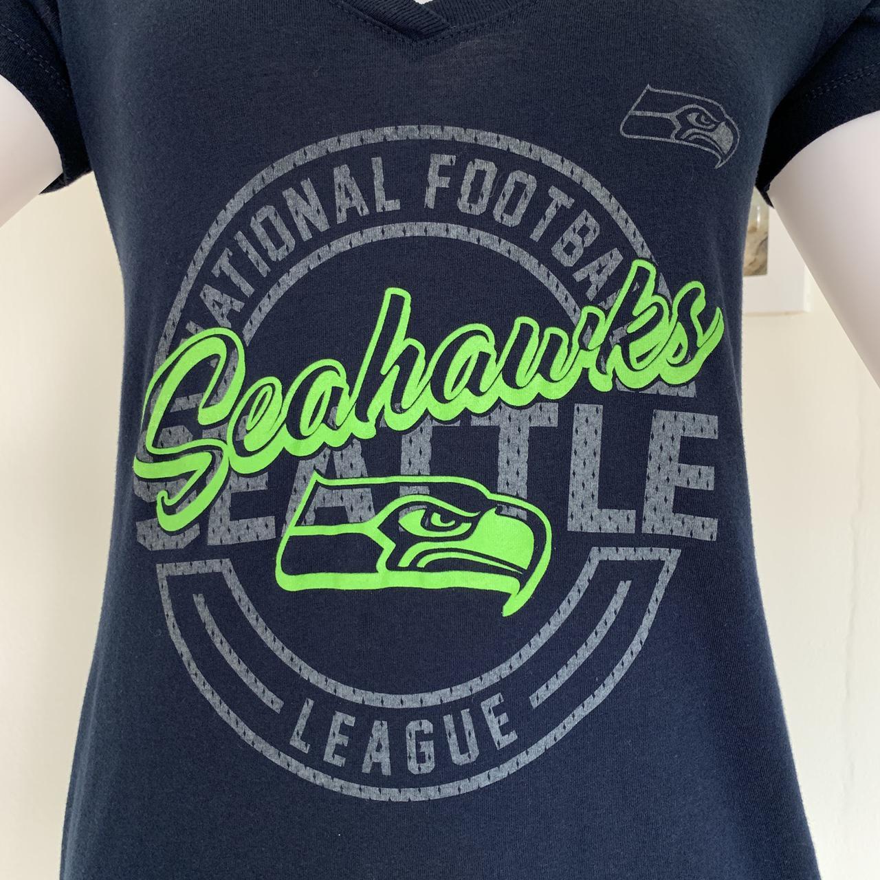 NFL Team Apparel Seattle Seahawks Short Sleeve - Depop