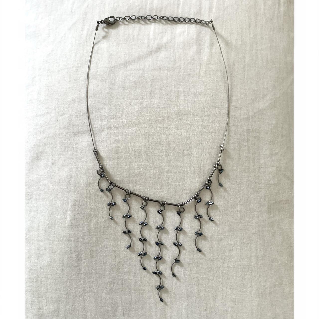 Product Image 3 - Metal wire bib choker necklace