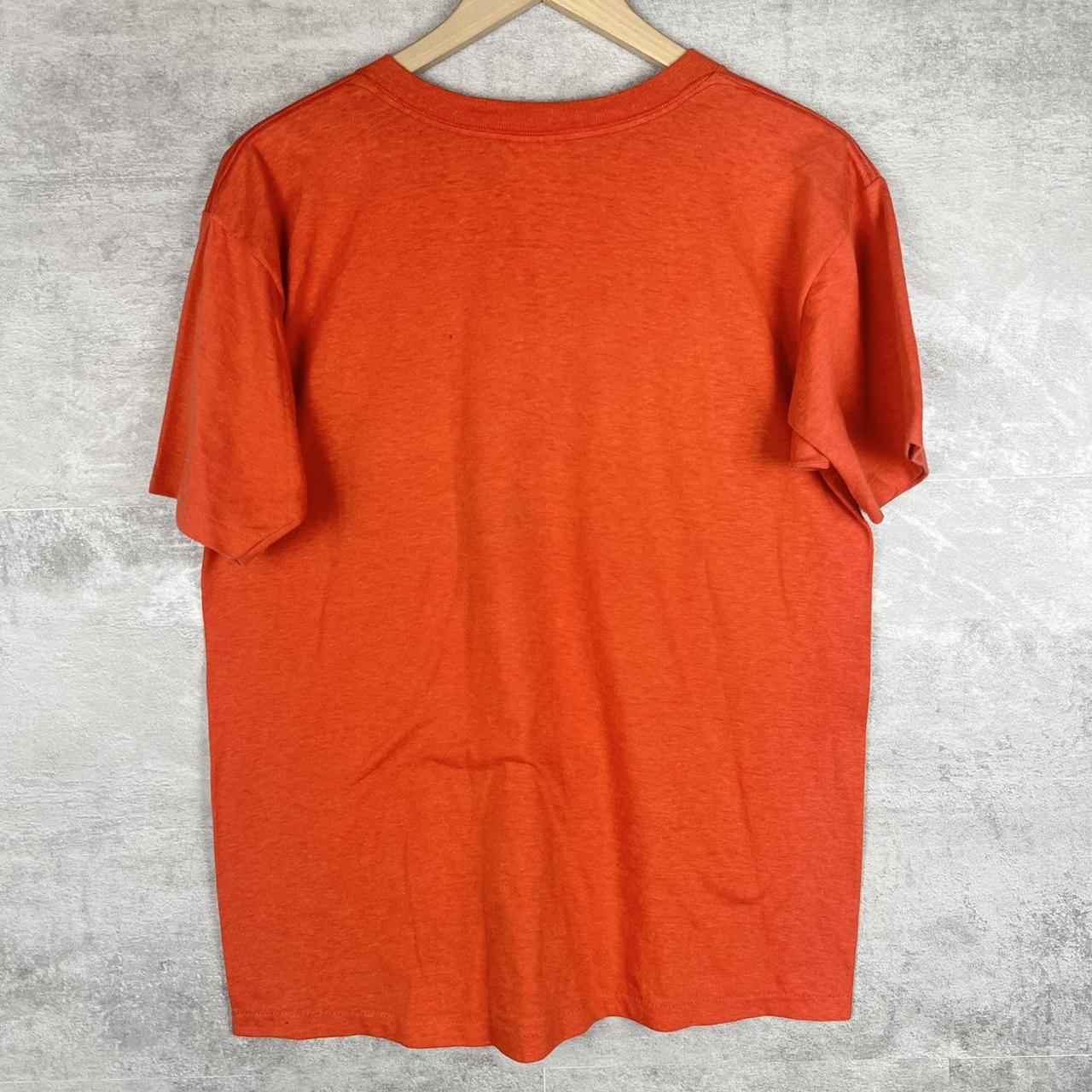 Men's Orange and Red T-shirt | Depop