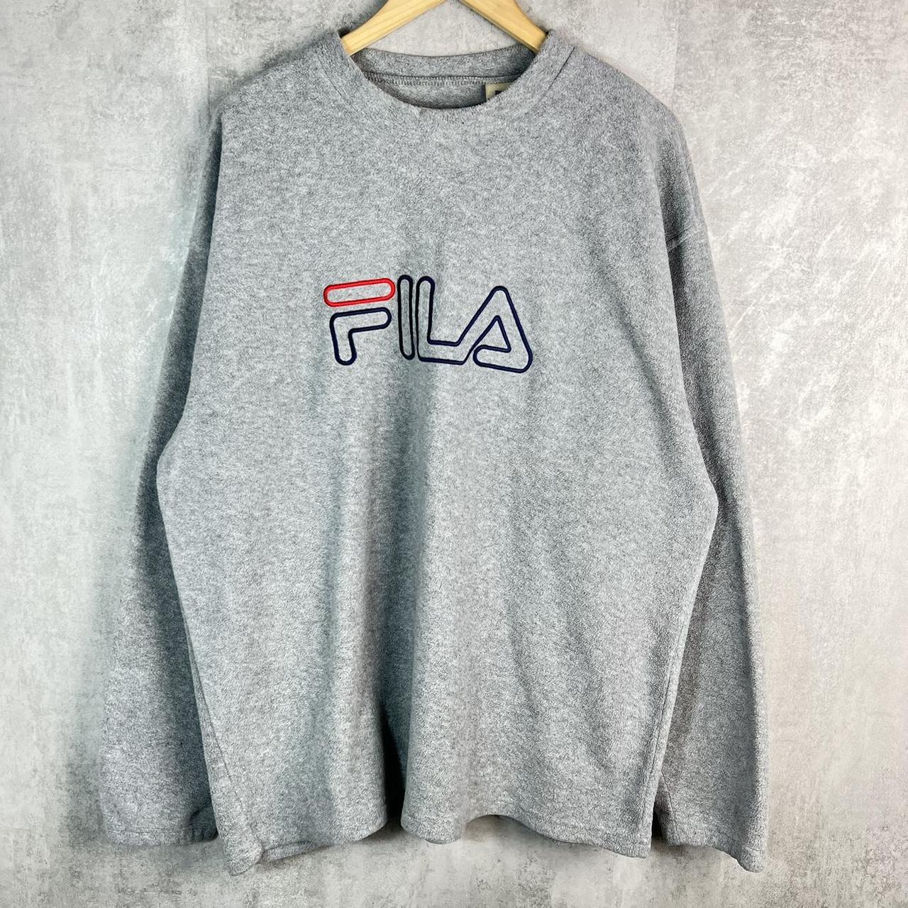 Vintage Y2K FILA Embroidered Soellout Logo... - Depop