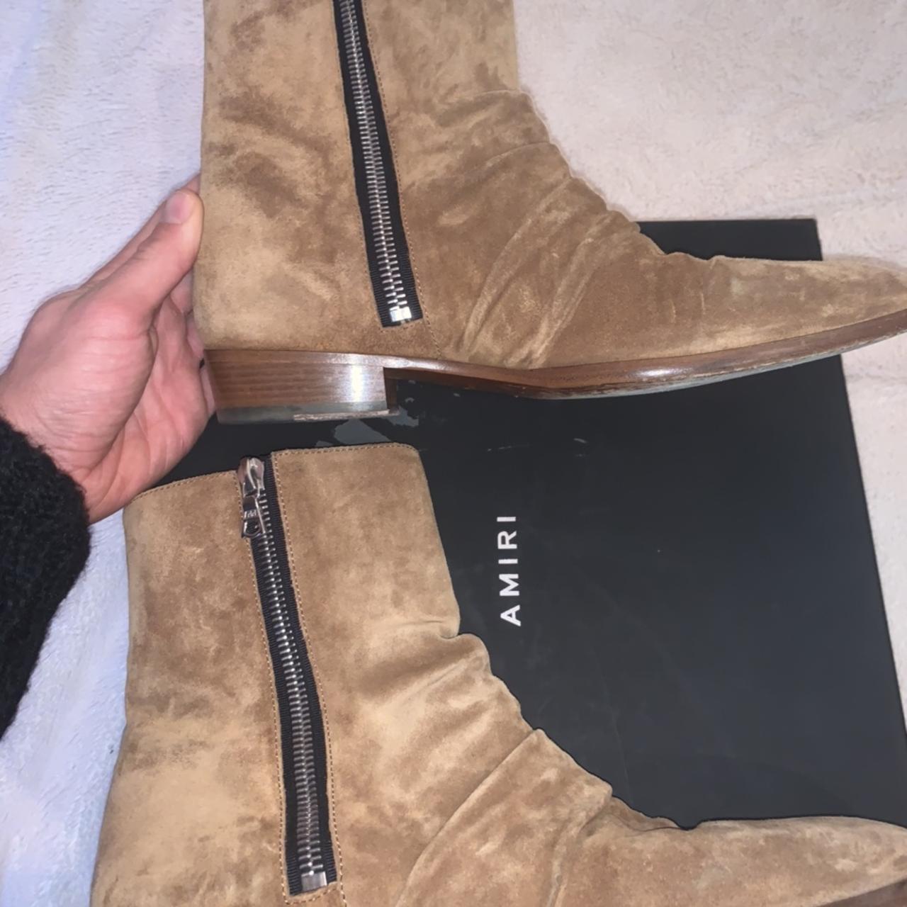 Amiri skinny shop stack boots