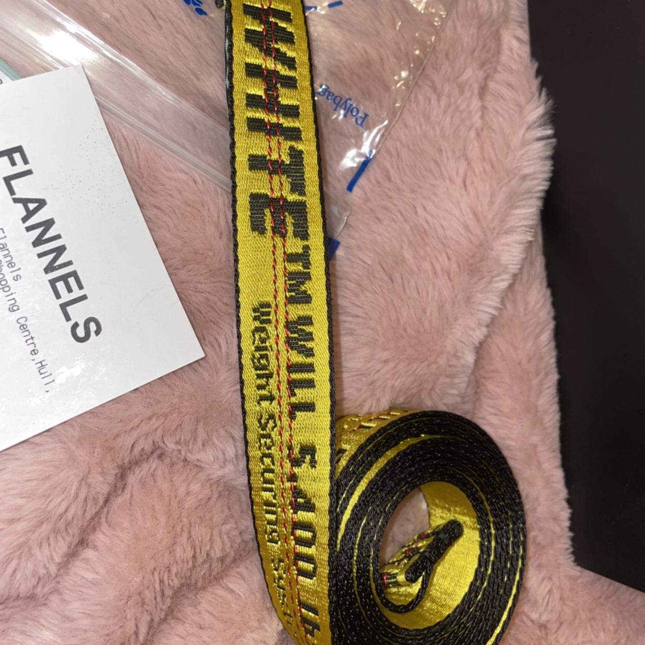 Off white belt clearance poshmark