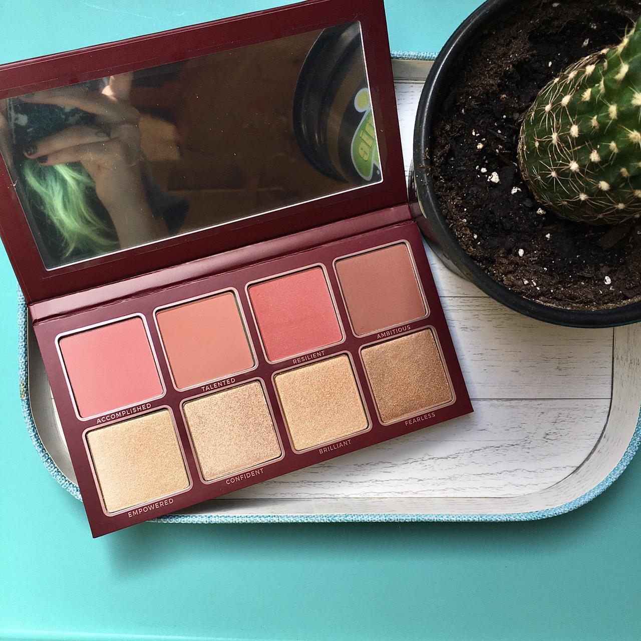 Pink and Gold Makeup Depop