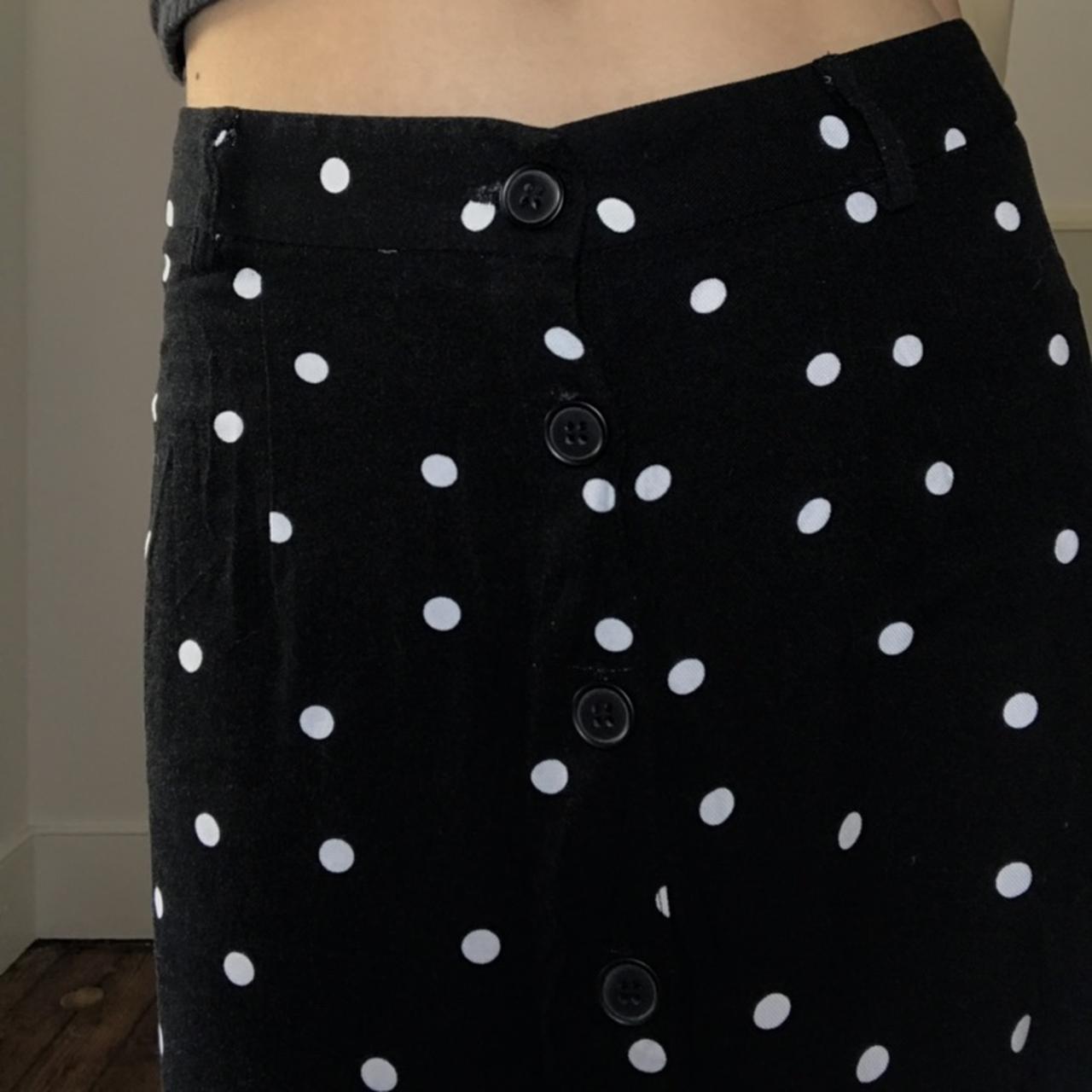 Polka dot maxi deals skirt forever 21