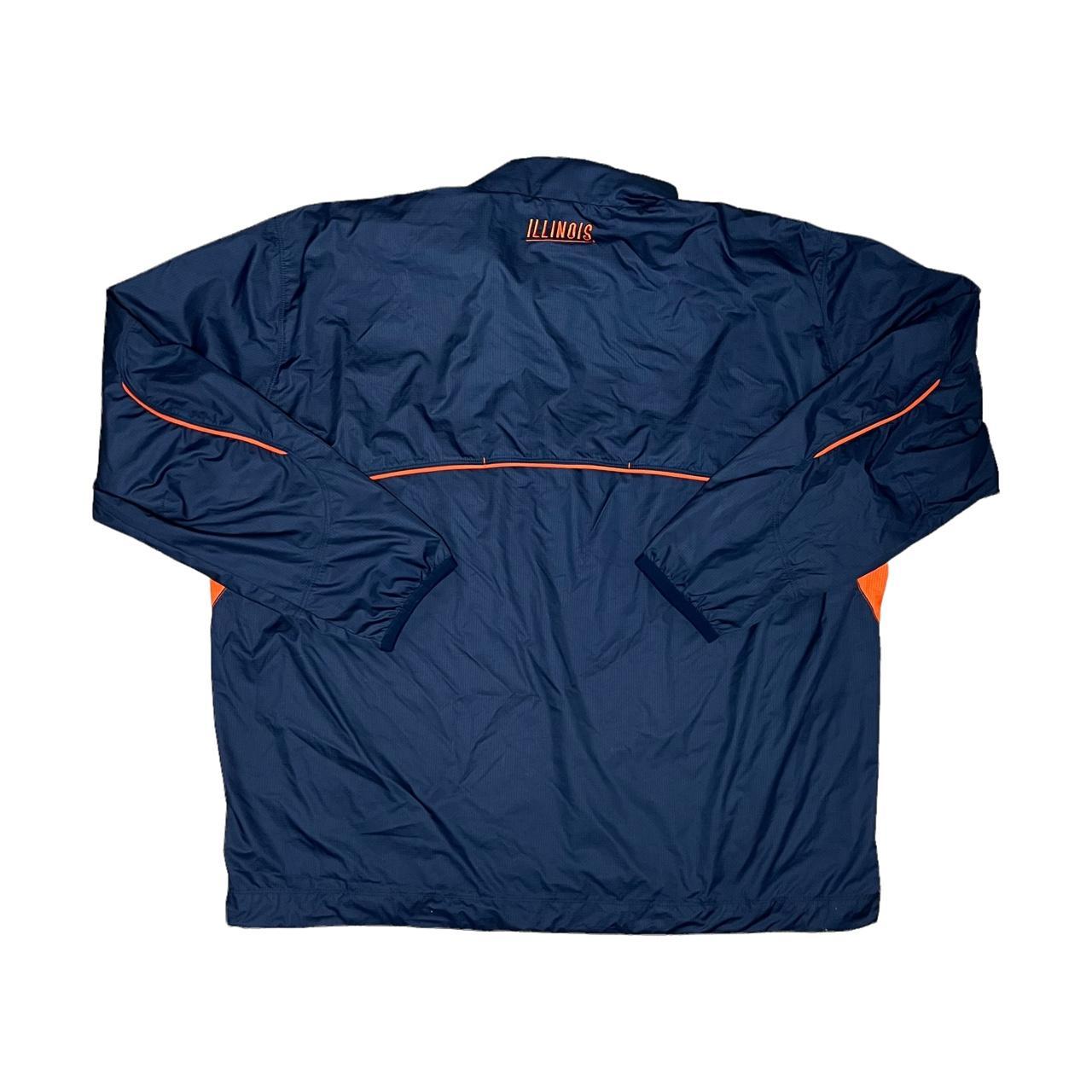 Nike Men's Navy and Orange Jacket (3)