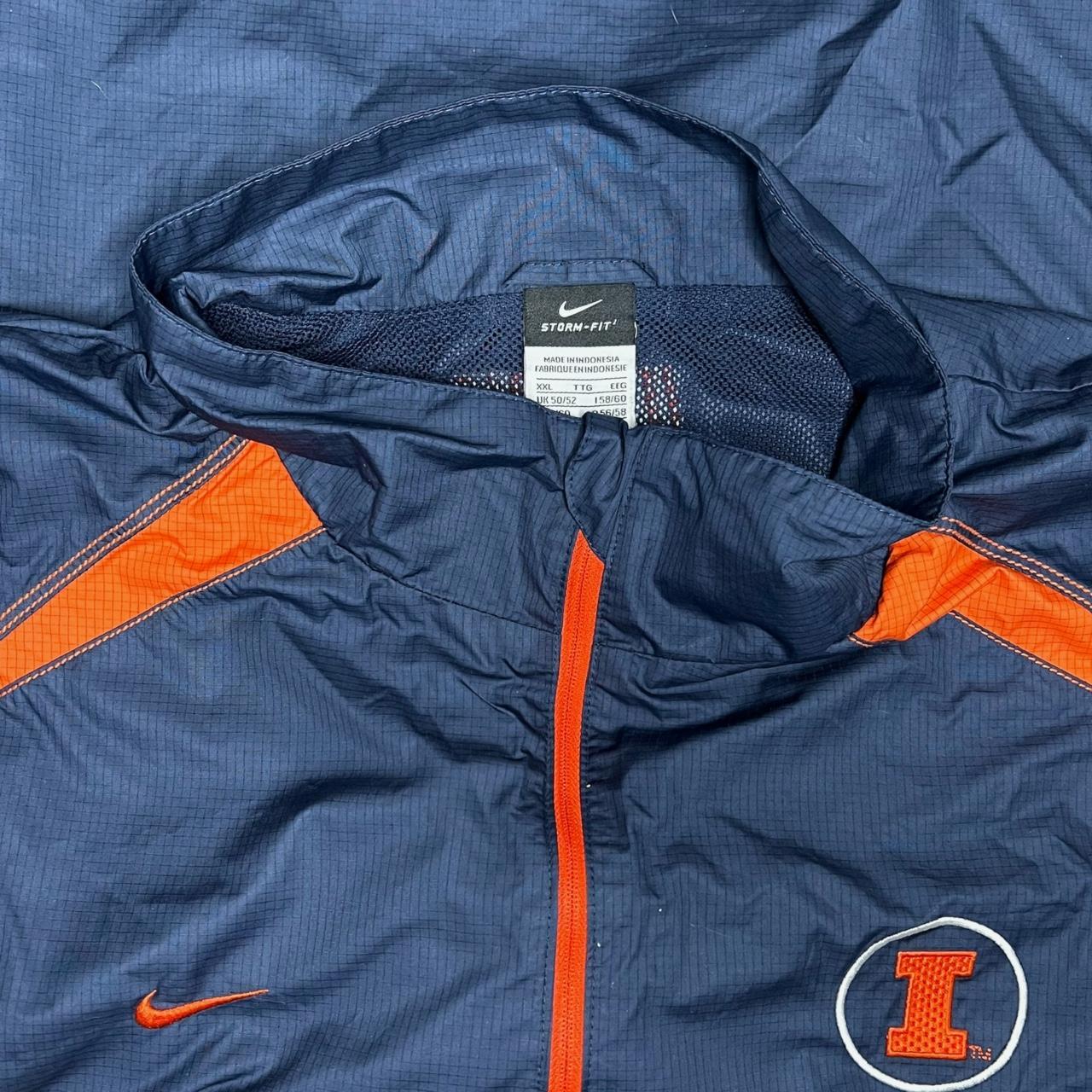 Nike Men's Navy and Orange Jacket (4)