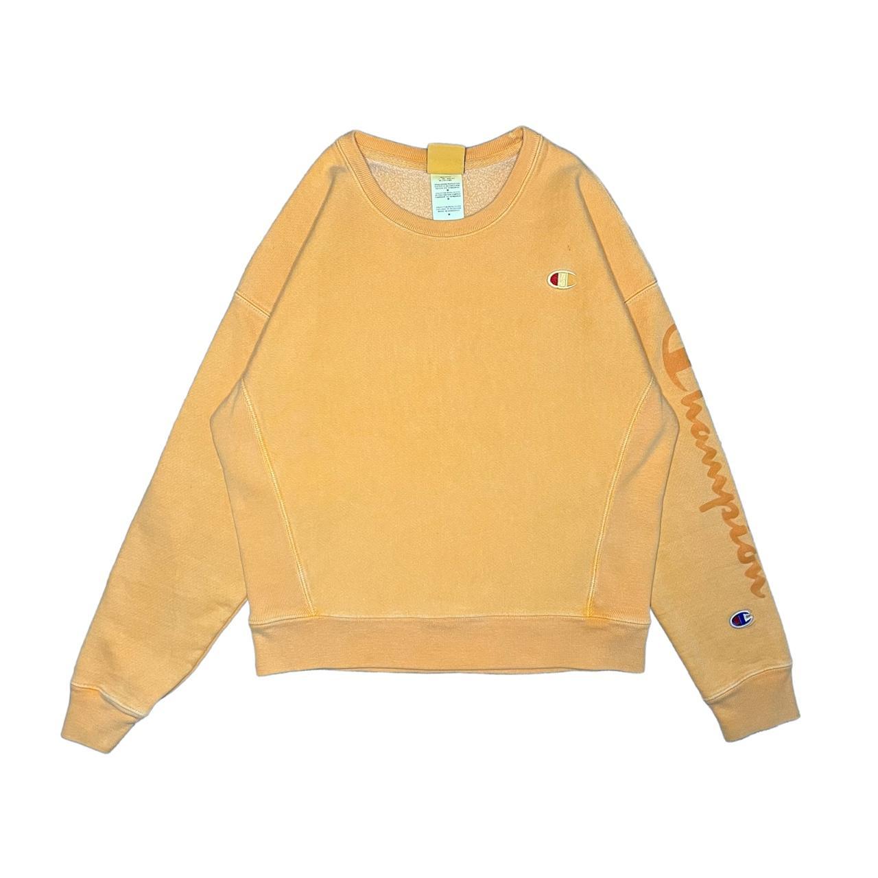 Champion sweater 2024 peach yellow