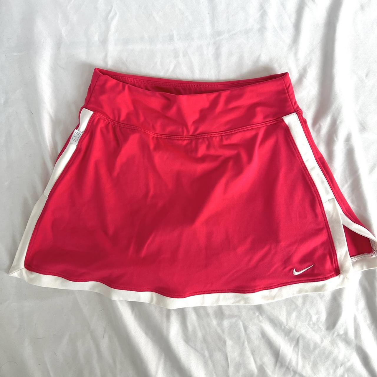 hot pink nike tennis skirt