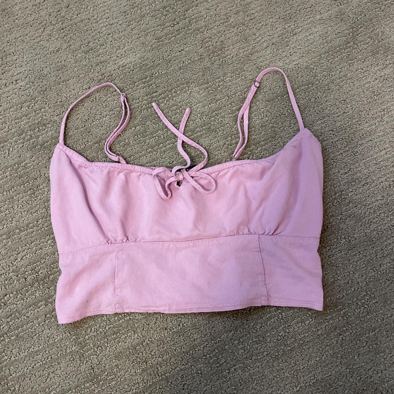 Brandy Melville Women's Purple and Pink Vests-tanks-camis