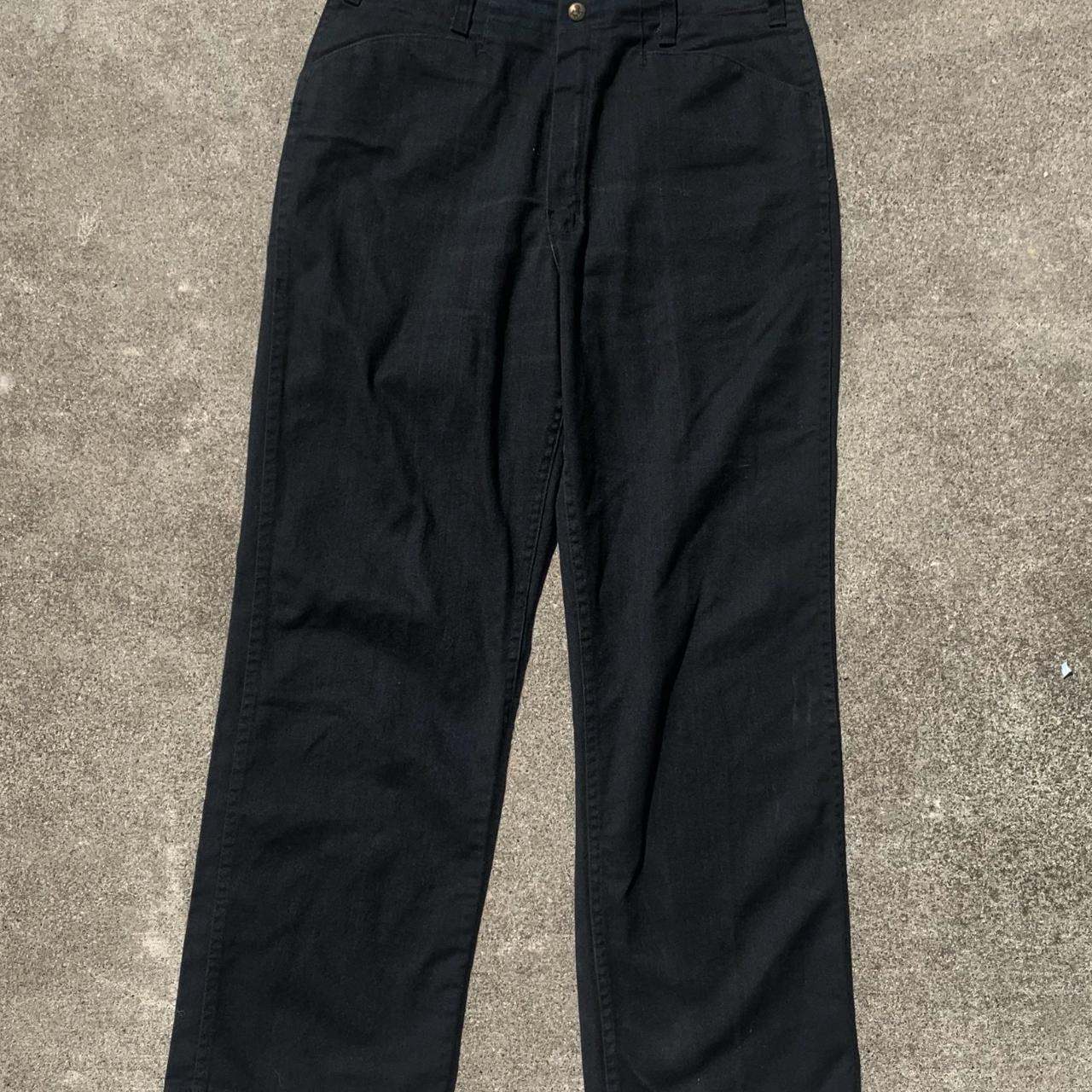 〰️ Ben Davis Black Workwear Pants 〰️ Black pants from... - Depop