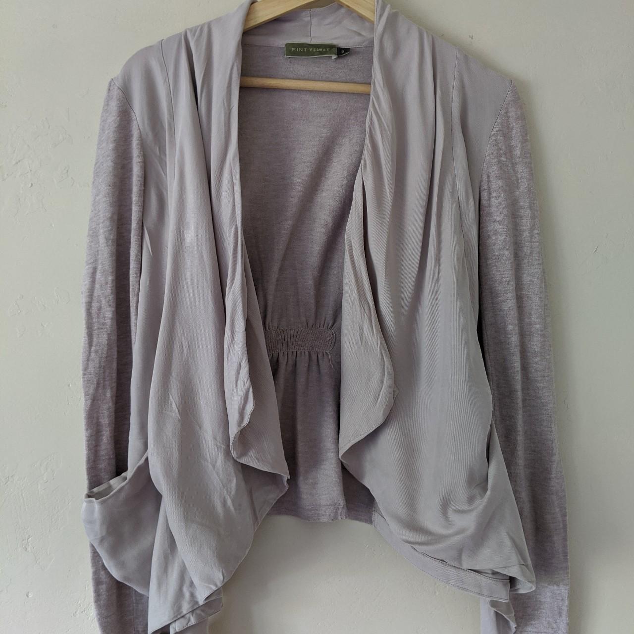 Mint velvet hot sale waterfall cardigan