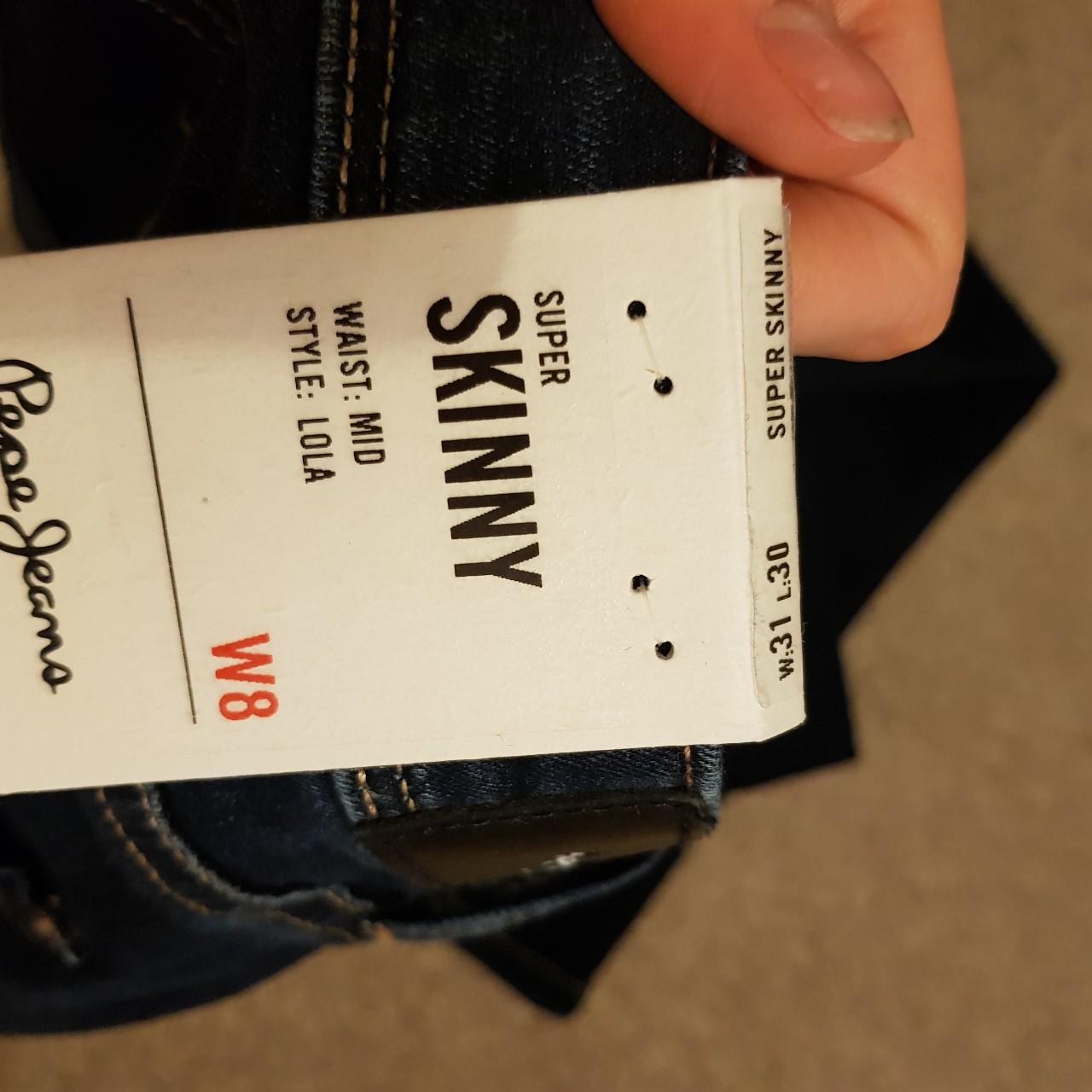 Pepe Jeans Lola Mid Rise Super Skinny Jeans