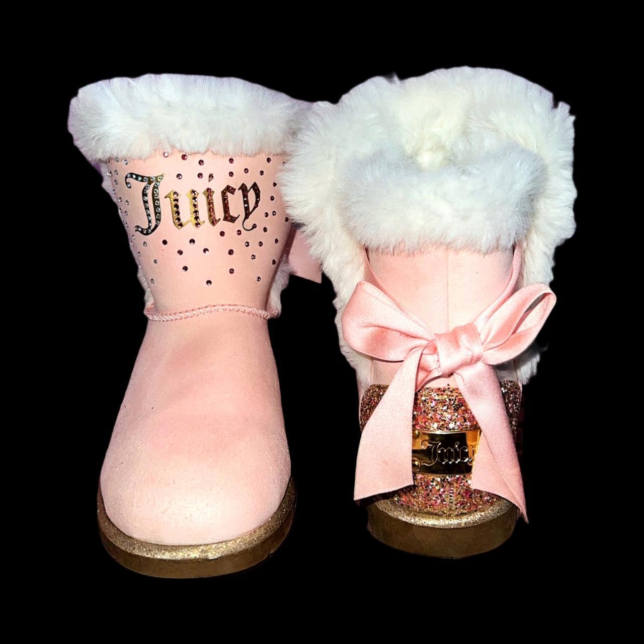 juicy couture pink boots