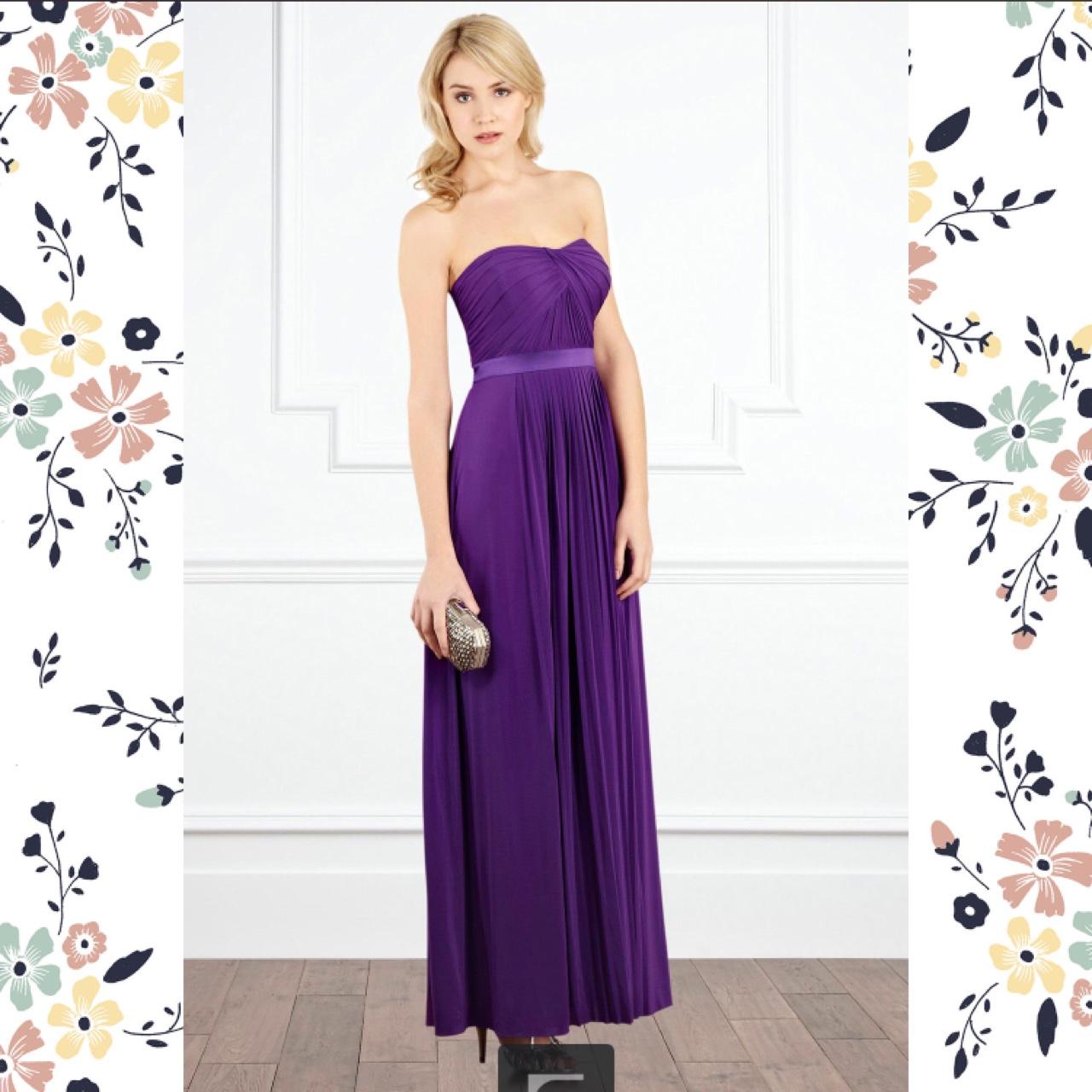 Royal purple outlet maxi dress