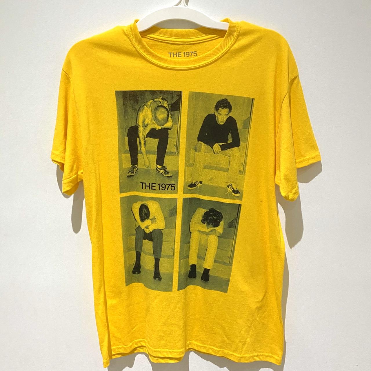 The 1975 Band TShirt ! Size M Yellow the 1975... Depop