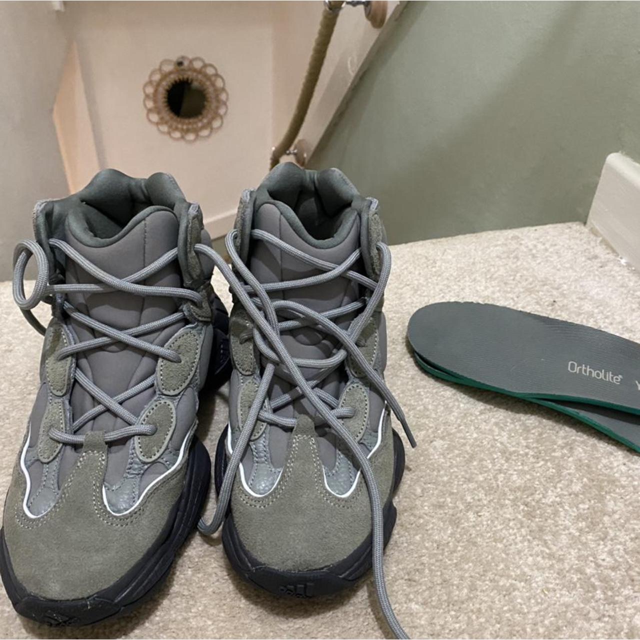 Yeezy 500 High mist Size Worn Depop