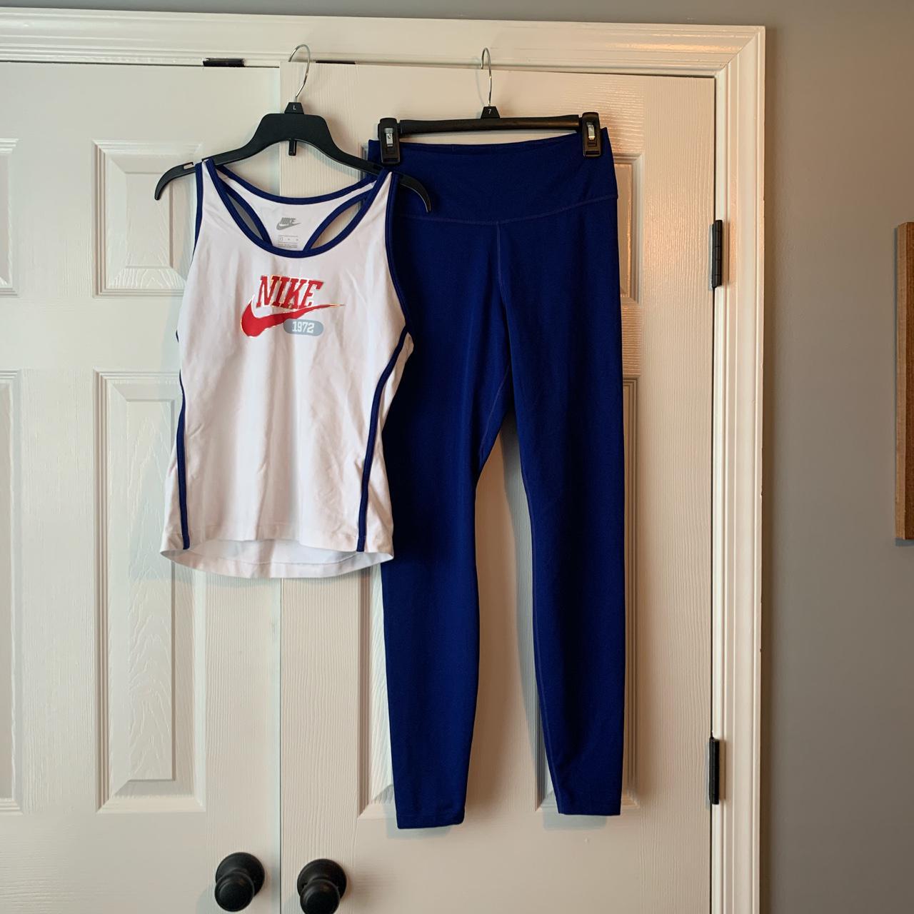 royal blue workout leggings