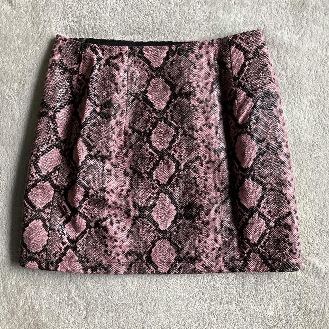 The Ragged Priest Women's Pink and Black Skirt (2)
