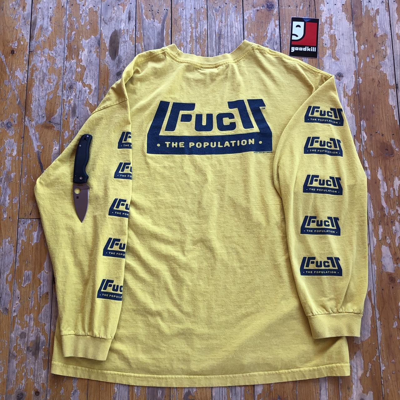 FUCT X FTP FUCT THE POPULATION long sleeve Size... - Depop