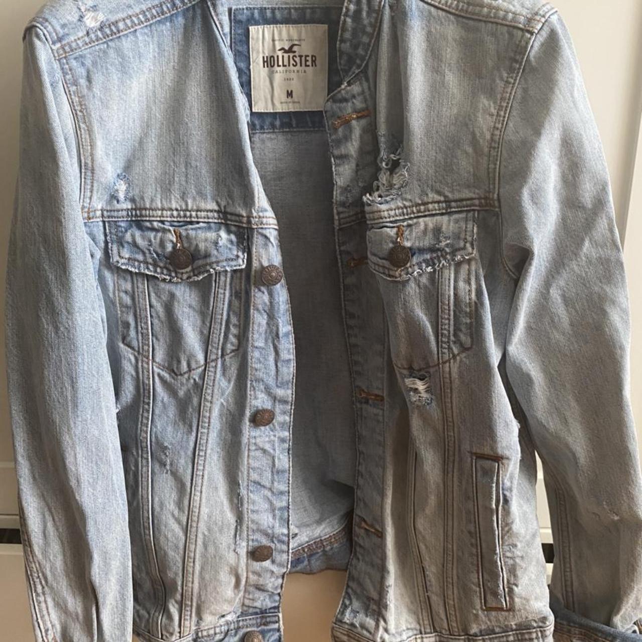 Hollister Co. Men's Blue Jacket | Depop