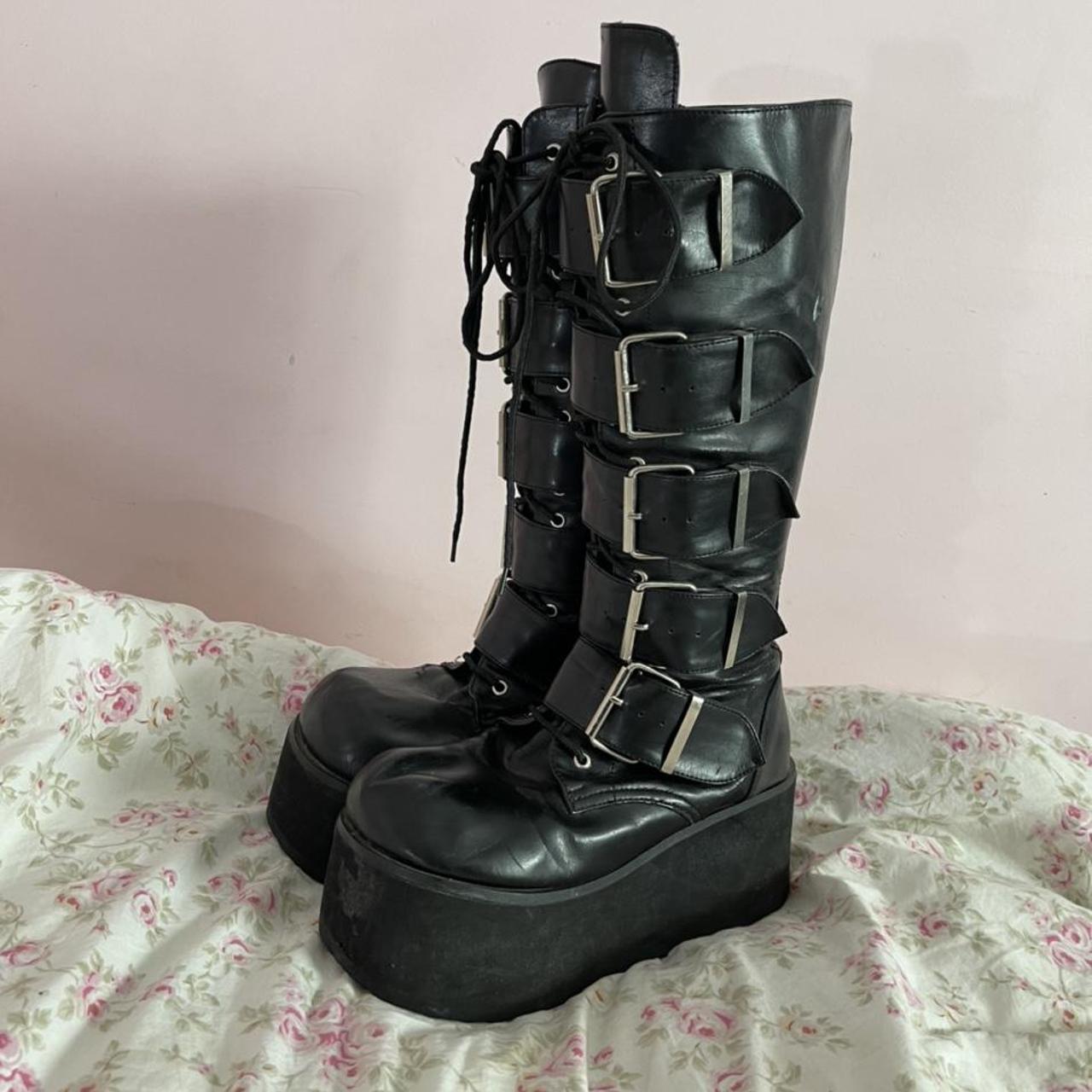 🖤LATE 90'S VINTAGE DEMONIAS🖤 these are dream boots,... - Depop