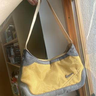 y2k New York & Company baguette bag with chain - Depop