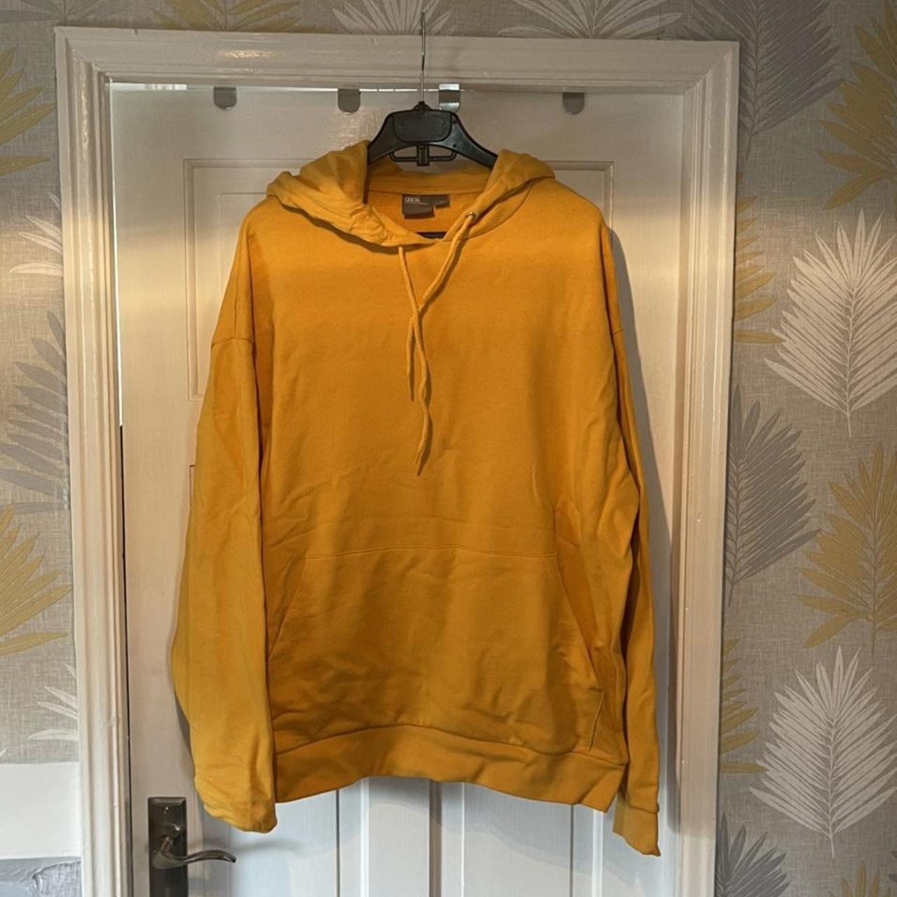 Asos yellow hoodie. Size M. Excellent condition. #asos - Depop