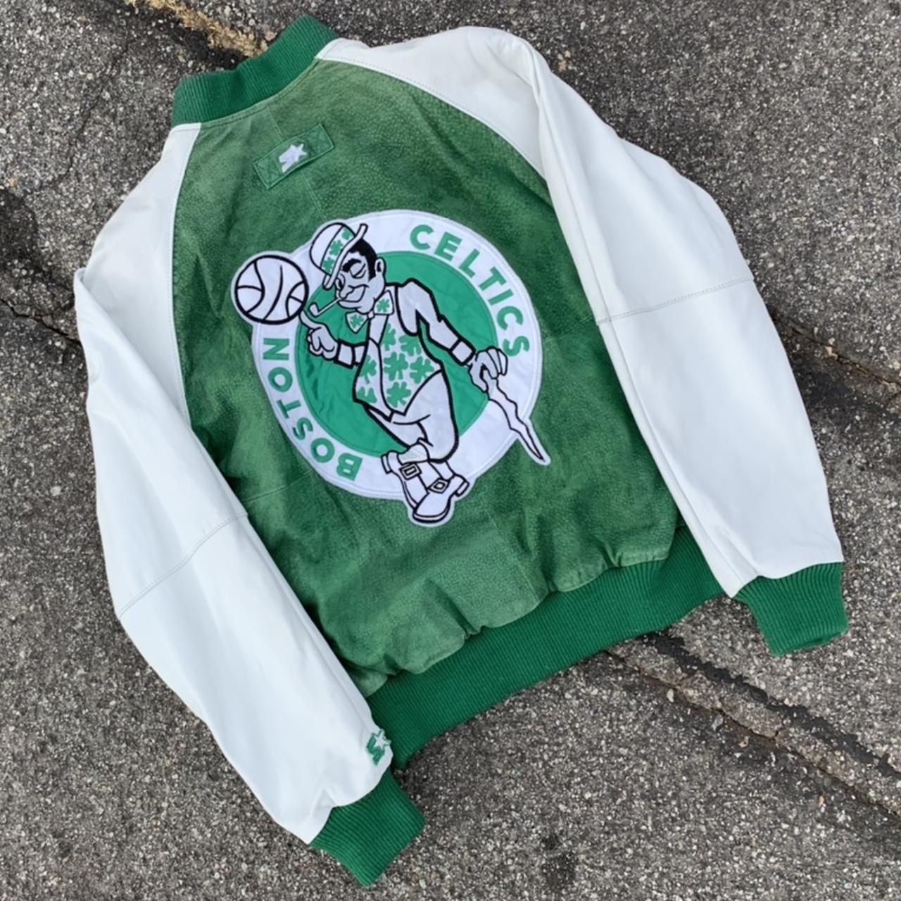 Celtics starter jacket online 90s