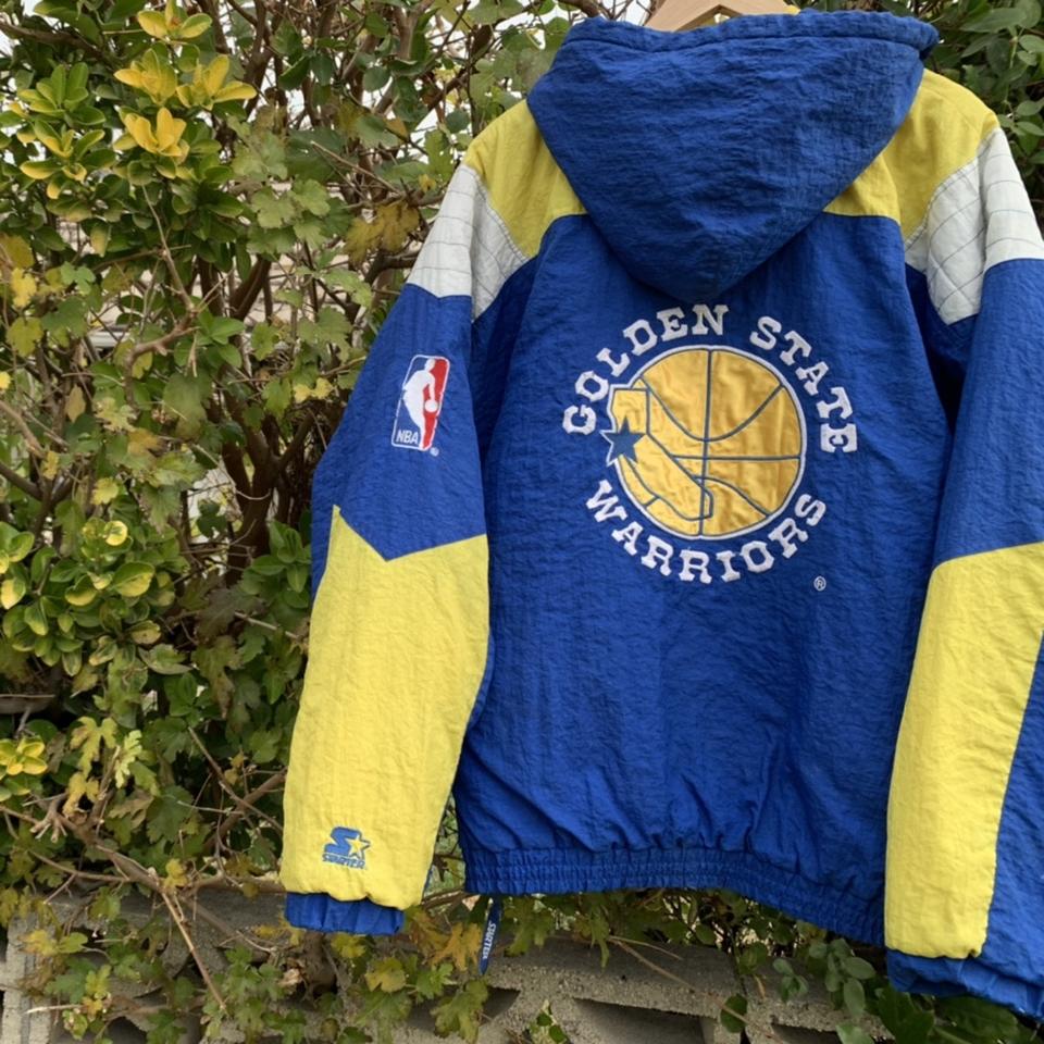 Vintage Adidas Warriors Hoodie Size L - Depop