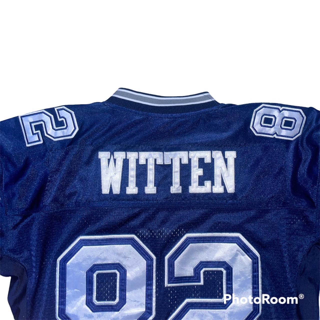 Dallas Cowboys Witten jersey. Says medium but fits - Depop