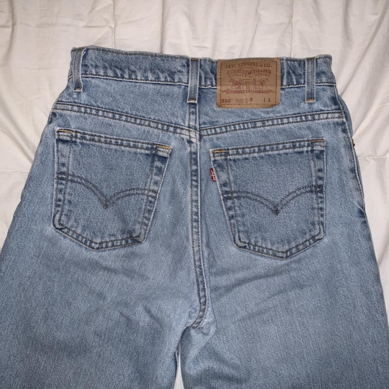 Vintage Levi 550 Mom Jeans — Relaxed Fit + Tapered... - Depop