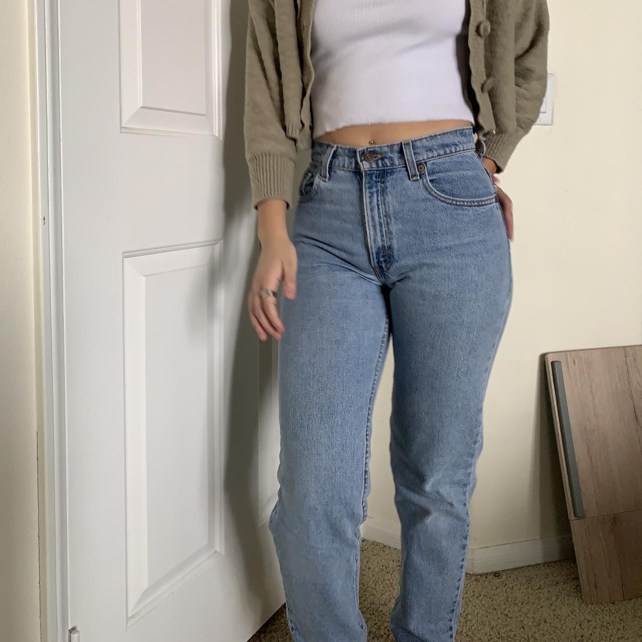 Vintage Levi 550 Mom Jeans — Relaxed Fit + Tapered... - Depop