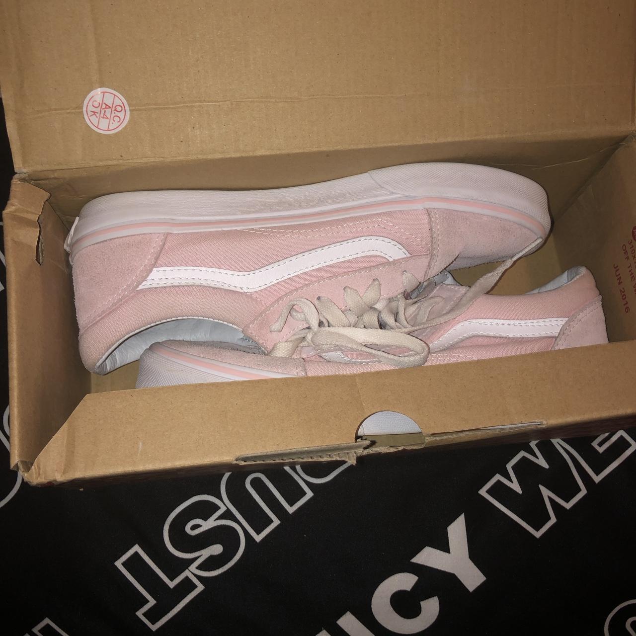 Pink vans clearance 2016