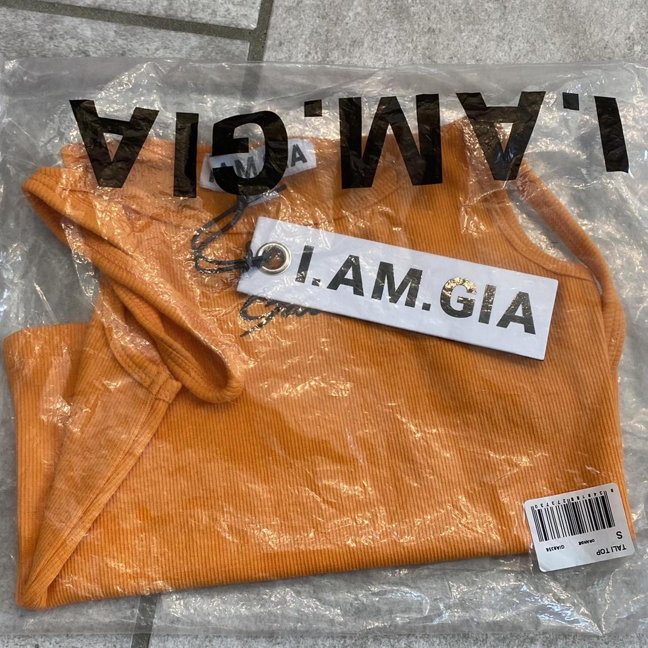 I.AM.GIA Women's Orange Vests-tanks-camis (3)